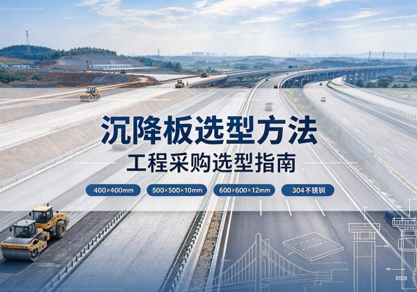 龙华沉降板选择方法